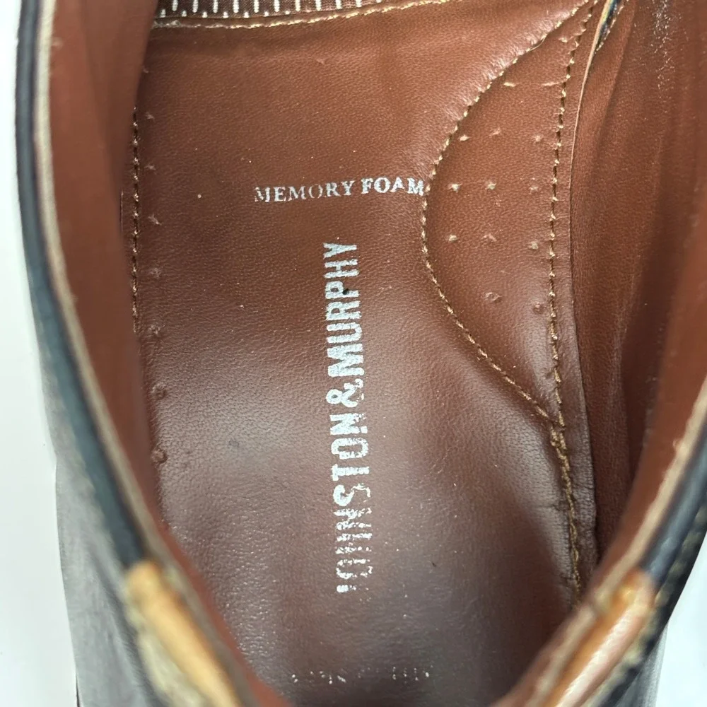 Johnston & Murphy Chukka Boots Mens‎ 11.5 Black Leather Desert Boots Casual